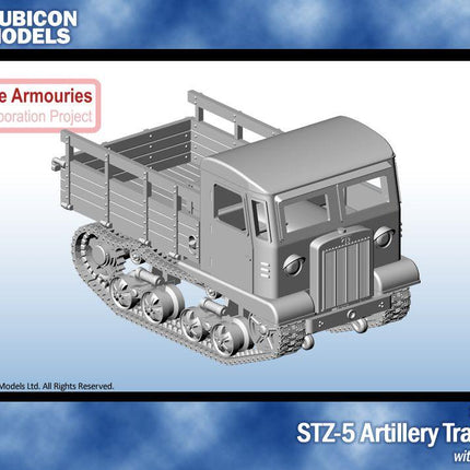 USSR STZ-5 Artillery Tractor (Fahrerarme fehlerhaft)