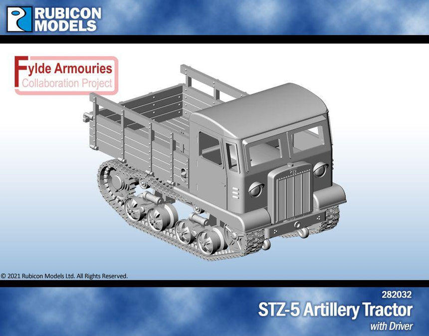 USSR STZ-5 Artillery Tractor (Fahrerarme fehlerhaft)