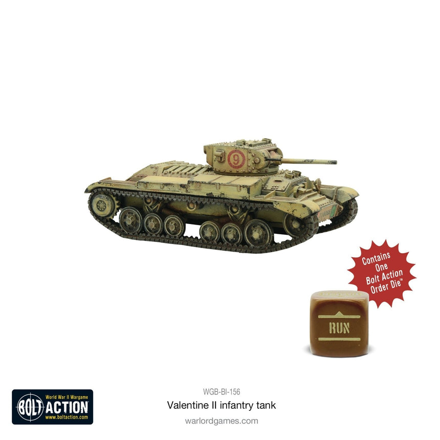 Valentine II Infantry Tank - Panzer - Warlord Games - WGB-BI-156