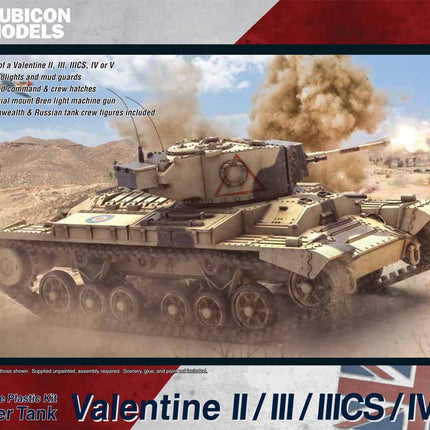 Valentine II/III/IIIcs/IV/V - Panzer - Rubicon Models UK Ltd - 280097