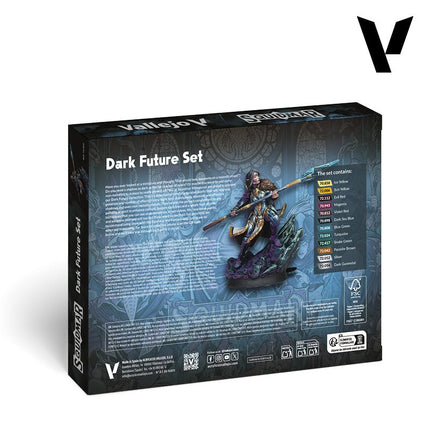 Vallejo Game Color - Dark Future Set by Squidmar Miniatures 18 ml - Zubehör - Vallejo - 72202