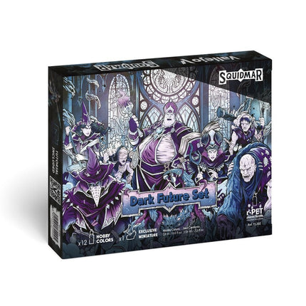 Vallejo Game Color - Dark Future Set by Squidmar Miniatures 18 ml - Zubehör - Vallejo - 72202