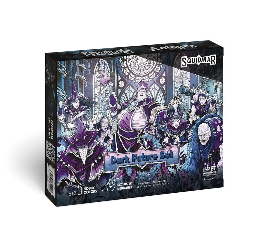 Vallejo Game Color - Dark Future Set by Squidmar Miniatures 18 ml - Zubehör - Vallejo - 72202