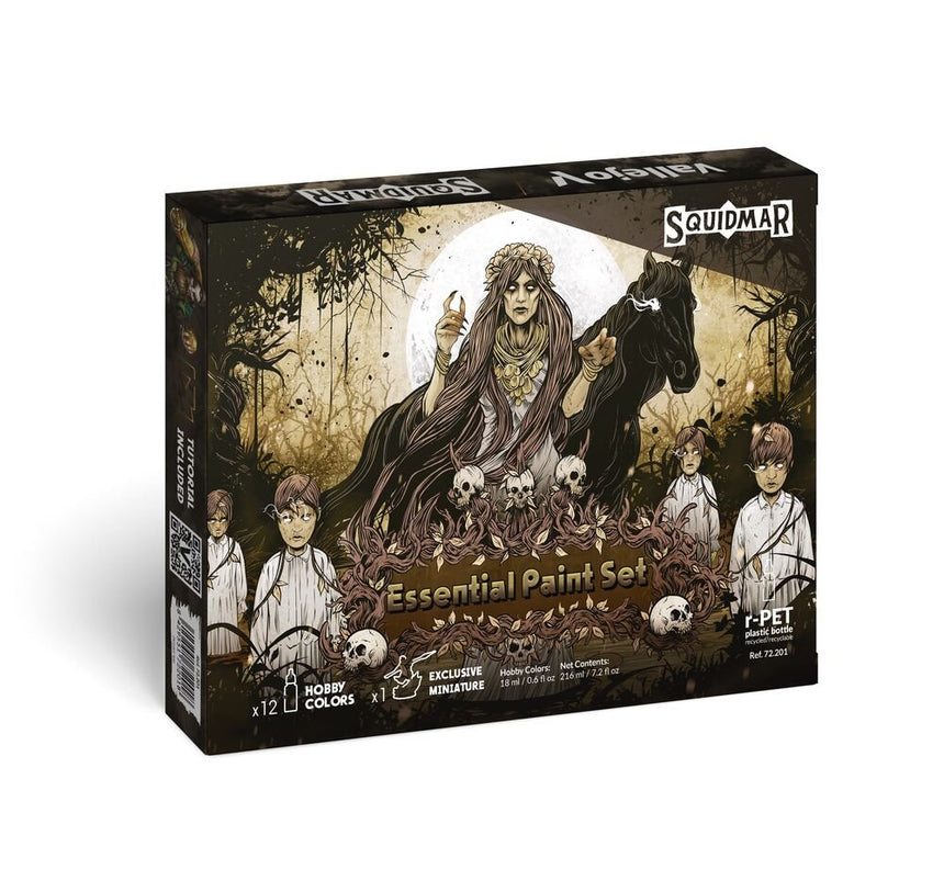 Vallejo Game Color - Essential Paint Set by Squidmar Miniatures 18 ml - Zubehör - Vallejo - 72201