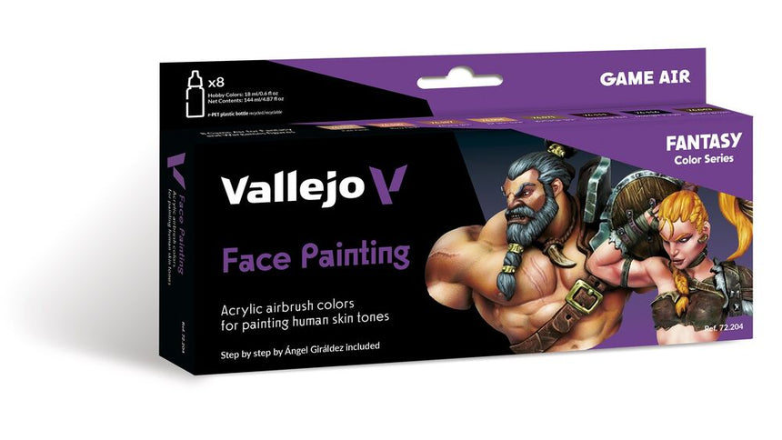 Vallejo Game Color - Face Painting by A.Giraldez 18 ml - Zubehör - Vallejo - 72204