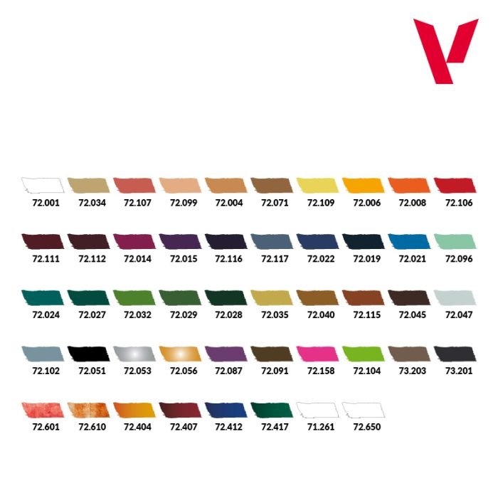 Vallejo Game Color - Inspiration Color Set 18 ml - Zubehör - Vallejo - 72182