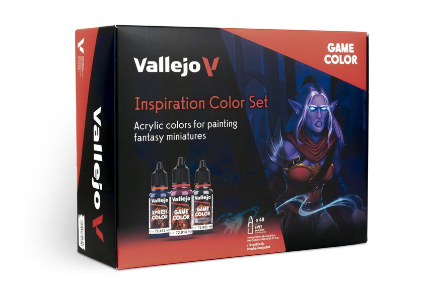 Vallejo Game Color - Inspiration Color Set 18 ml - Zubehör - Vallejo - 72182