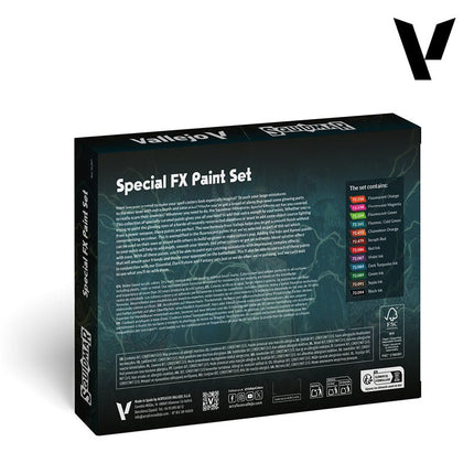 Vallejo Game Color - Special FX Paint Set by Squidmar Miniatures 18 ml - Zubehör - Vallejo - 72207