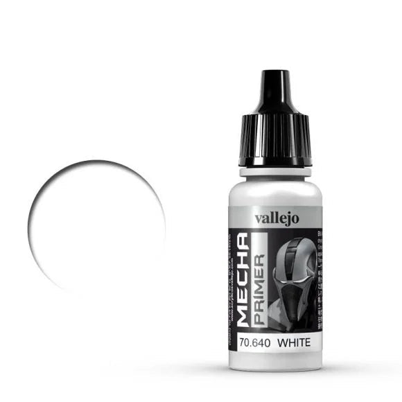 Vallejo Mecha Color - 640 - White Primer 17 ml - Zubehör - Vallejo - 70640