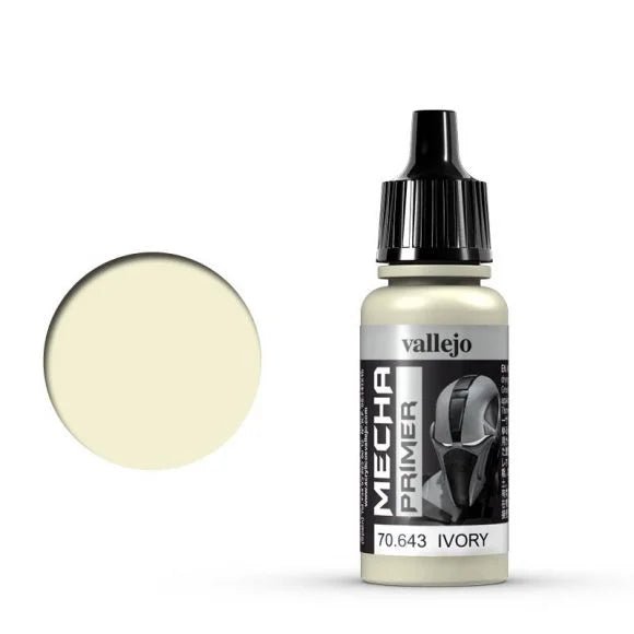 Vallejo Mecha Color - 643 - Ivory Primer 17 ml - Zubehör - Vallejo - 70643