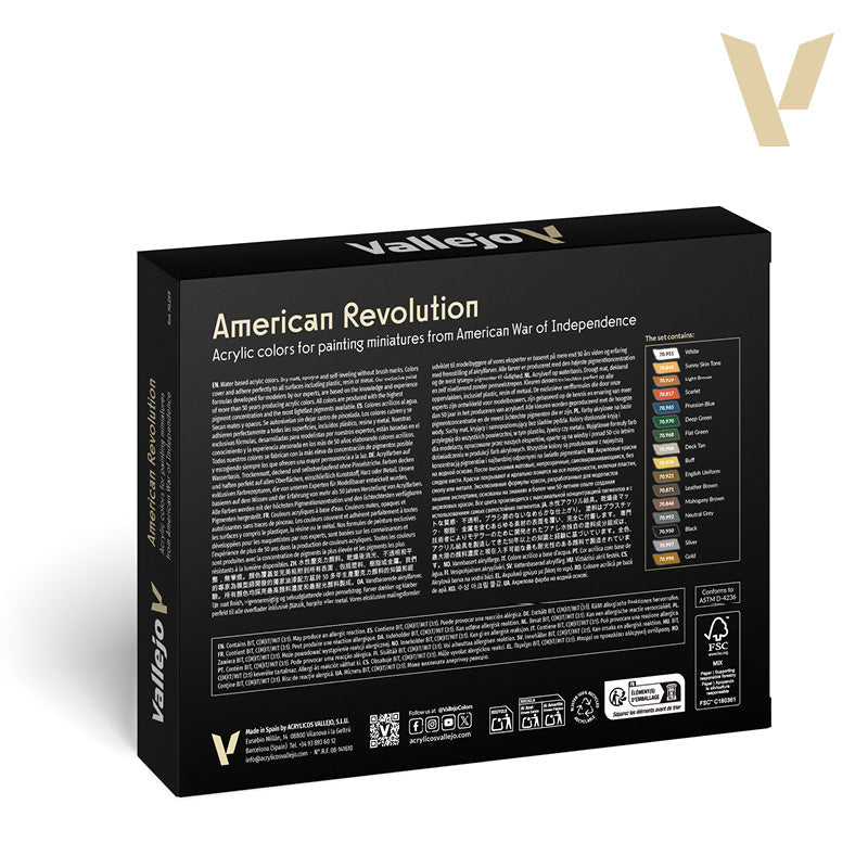 Vallejo Model Color - American Revolution 18 ml - Zubehör - Vallejo - 70259