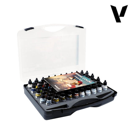 Vallejo Model Color - Basic Case. Includes: 75 basic colors + 5 auxiliaries 18 ml - Zubehör - Vallejo - 70252