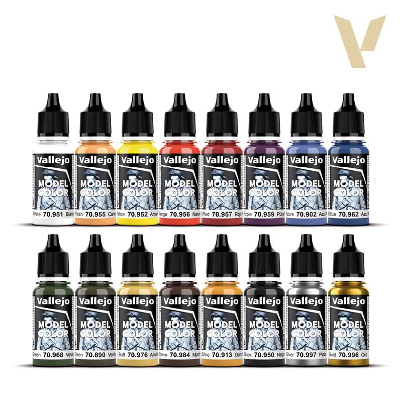 Vallejo Model Color - Basic Colors USA 18 ml - Zubehör - Vallejo - 70140