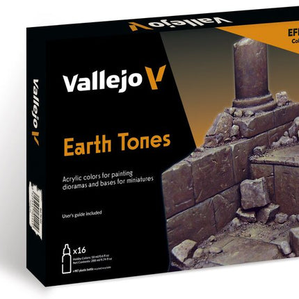 Vallejo Model Color - Earth Tones 18 ml - Zubehör - Vallejo - 70141