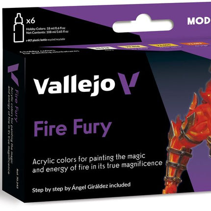 Vallejo Model Color - Fire Fury by Angel Giraldez 18 ml - Zubehör - Vallejo - 70243