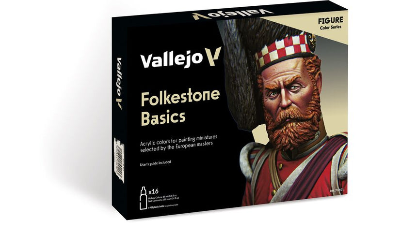 Vallejo Model Color - Folkestone Basics 18 ml - Zubehör - Vallejo - 70101