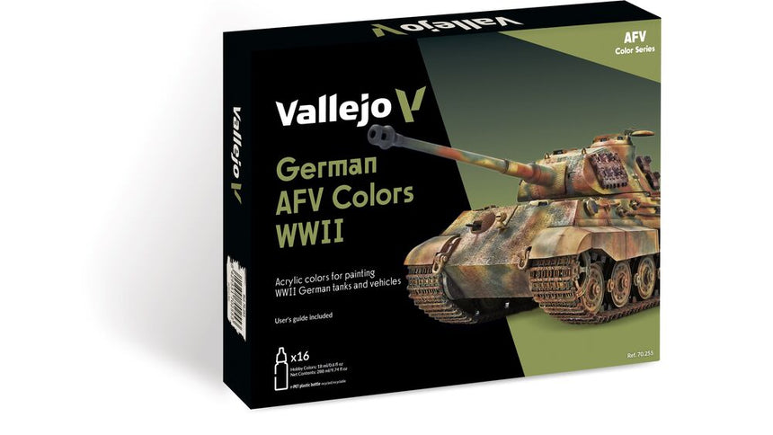 Vallejo Model Color - German AFV Colors WWII 18 ml - Zubehör - Vallejo - 70255