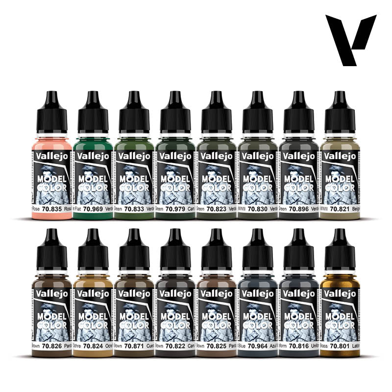 Vallejo Model Color - German Camouflage WWII 18 ml - Zubehör - Vallejo - 70114