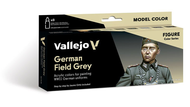 Vallejo Model Color - German Field Grey by Jaume Ortiz 18 ml - Zubehör - Vallejo - 70181