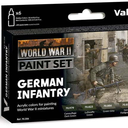 Vallejo Model Color - German Infantry 18 ml - Zubehör - Vallejo - 70206