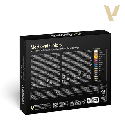 Vallejo Model Color - Medieval Colors 18 ml - Zubehör - Vallejo - 70142
