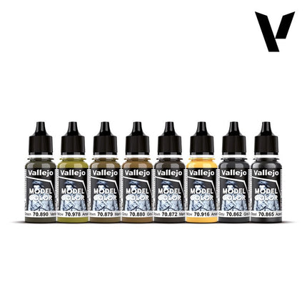Vallejo Model Color - Panzer Colors 18 ml - Zubehör - Vallejo - 70108