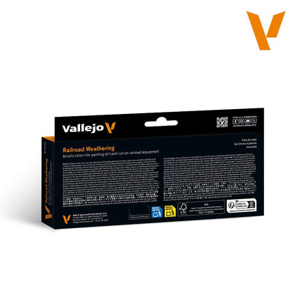 Vallejo Model Color - Railroad Weathering by Chema Cabrero 18 ml - Zubehör - Vallejo - 70264