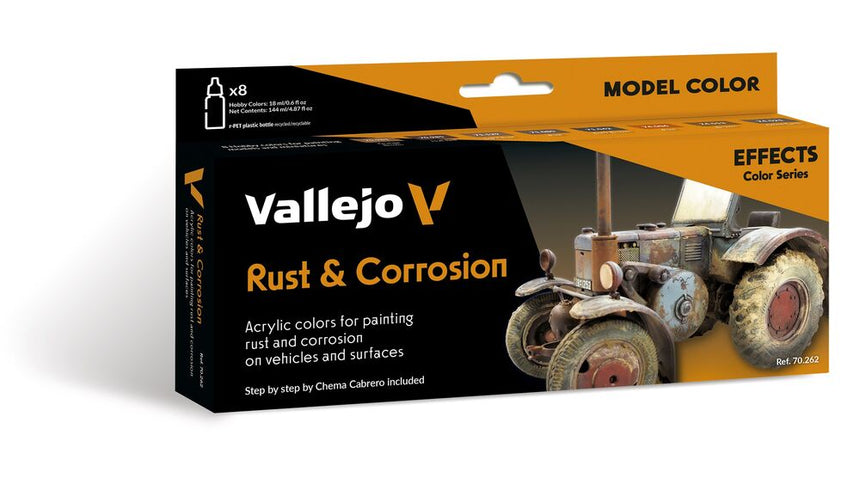 Vallejo Model Color - Rust & Corrossion by Chema Cabrero 18 ml - Zubehör - Vallejo - 70262