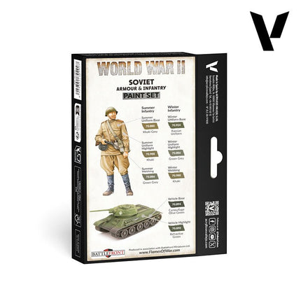Vallejo Model Color - Soviet Armour & Infantry 18 ml - Zubehör - Vallejo - 70202