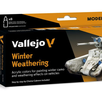 Vallejo Model Color - Winter Weathering by Chema cabrero 18 ml - Zubehör - Vallejo - 70263