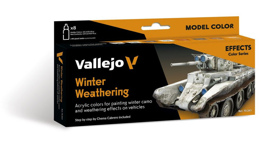 Vallejo Model Color - Winter Weathering by Chema cabrero 18 ml - Zubehör - Vallejo - 70263