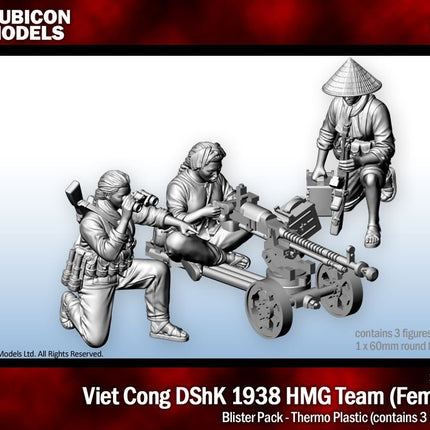 VC DShK 1938 HMG Team (weibliche Crew)