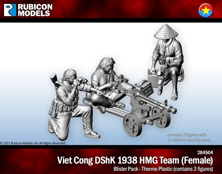 VC DShK 1938 HMG Team (weibliche Crew)