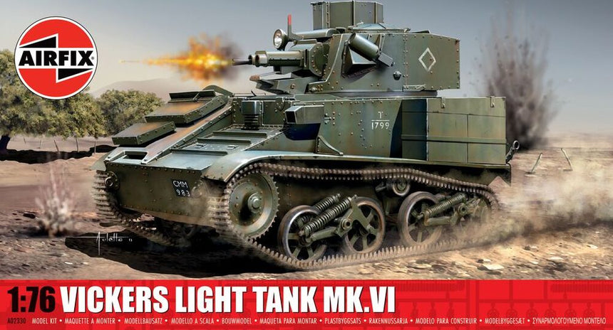 Vickers Light Tank - Panzer - Airfix - A02330