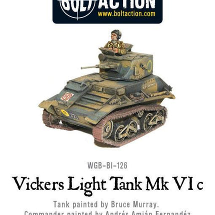 Vickers Light Tank Mk VIC