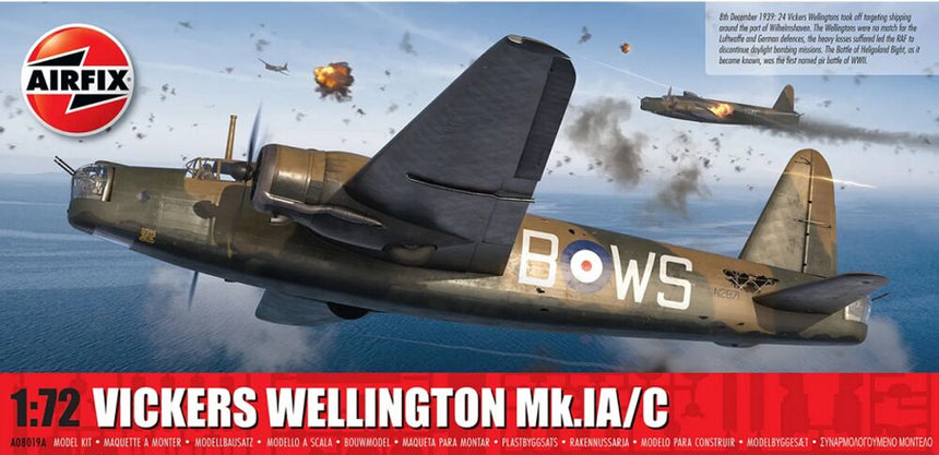 Vickers Wellington Mk.IA/C - Flugzeuge - Airfix - A08019A