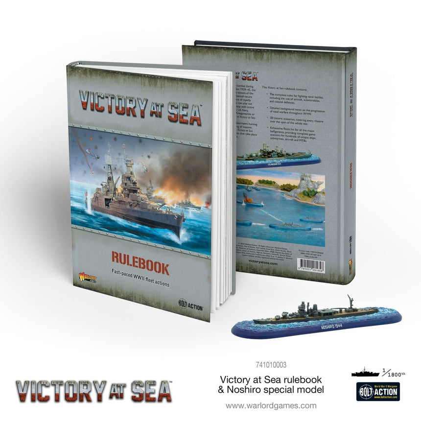Victory At Sea Hardback Book - Regelwerk - Warlord Games - 741010003