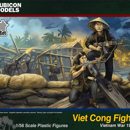 Viet Cong Fighters & Command - Infanterie - Rubicon Models UK Ltd - 281001