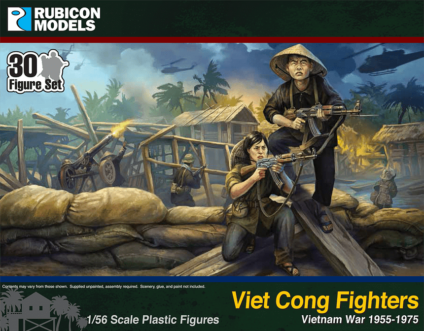 Viet Cong Fighters & Command - Infanterie - Rubicon Models UK Ltd - 281001