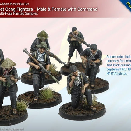 281001 Viet Cong Fighters & Command