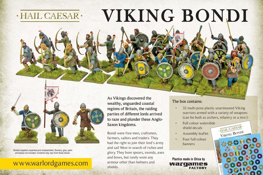 Viking Bondi - Infanterie - Warlord Games - 102013102