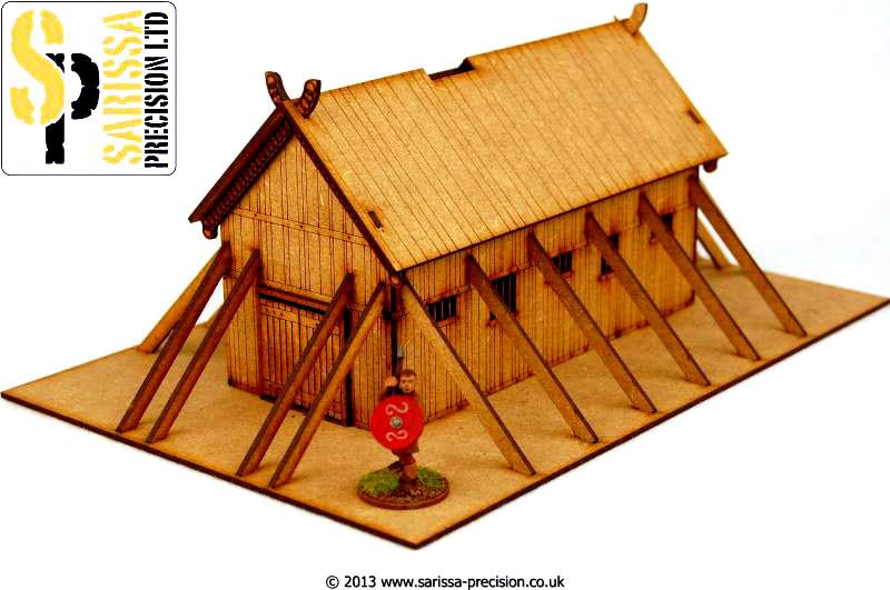 Viking Longhouse I - Gelände - Sarissa - J018