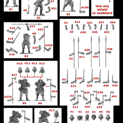 Vikings - Infanterie - Victrix - VXDA001