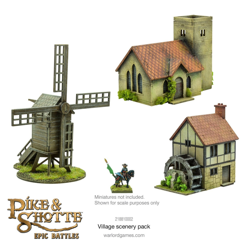 Village Scenery Pack - Gelände - Warlord Games - 218810002