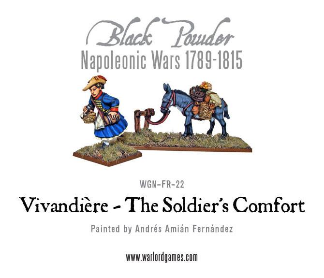Vivandière - The Soldier's Comfort 1789 - 1815 - Sonder - /Einzelmodelle - Warlord Games - WGN-FR-22