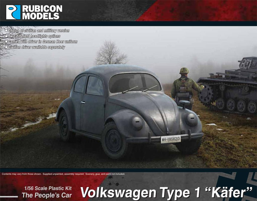 Volkswagen Type 1 "Kafer" - Fahrzeuge - Rubicon Models UK Ltd - 280081