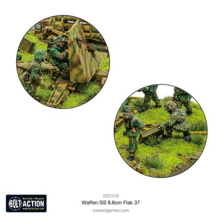 Waffen - SS 8,8cm Flak 37 - Artillerie - Warlord Games - 402212109