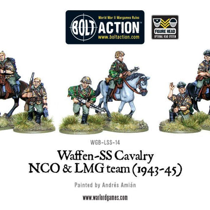 Waffen SS Cavalry NCO & LMG 1942-45
