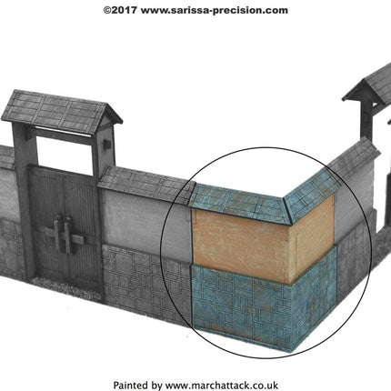 Wall Corner - Gelände - Sarissa - B012