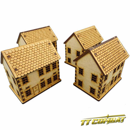 15mm Townhouse Set - TT Combat - TTSCW-WAR-001